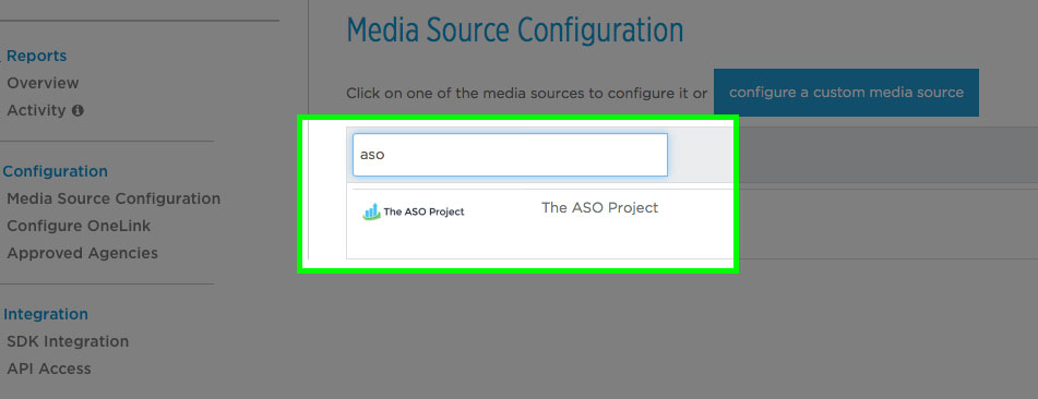 The ASO Project  AppsFlyer Integration Step 2