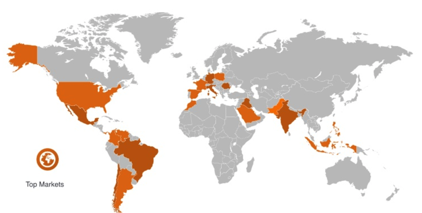 Geographic areas of Appcoins & Apptoide | Blockchain Cryptocurrency | The ASO Project Blog