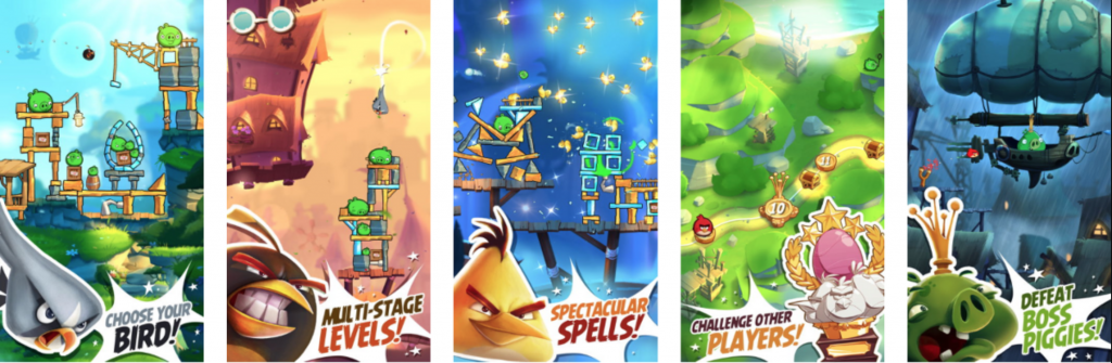 Veritcal or Horizontal Screenshots? Angry Birds by Rovio